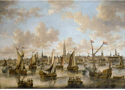 DUTCH SHIPPING OFF ANTWERP