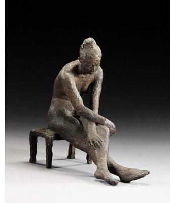 Sample artwork by Uli Nimptsh (1897 - 1977), known for painting and sculpture - View similar artists and auction records