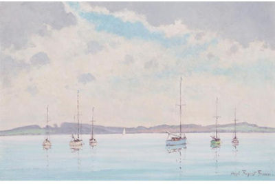 BOATS AT WALDRINGHAM, SUFFOLK