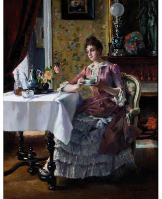 Sample artwork by Edouard Gelhay (1856 - 1939), known for painting street scene - View similar artists and auction records
