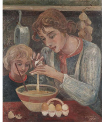 TAKE TWO EGGS by Orovida Pissarro - Auction record, sale price, and art valuation. Compare with similar artists and explore comparable artworks.