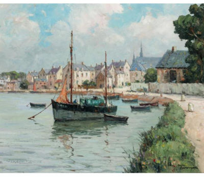 AURAY ST GOUSTAN by Andre Beronneau - Auction record, sale price, and art valuation. Compare with similar artists and explore comparable artworks.