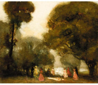 THE PICNIC; THE MOONLIGHT SONATA (Pair)