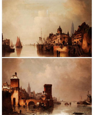 SUMMER; WINTER (Pair)
