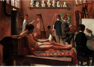 THE ARTISTS' STUDIO