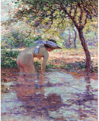 LA BAIGNEUSE by Fernand Maillaud - Auction record, sale price, and art valuation. Compare with similar artists and explore comparable artworks.