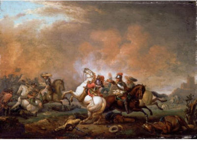 A CAVALRY SKIRMISH