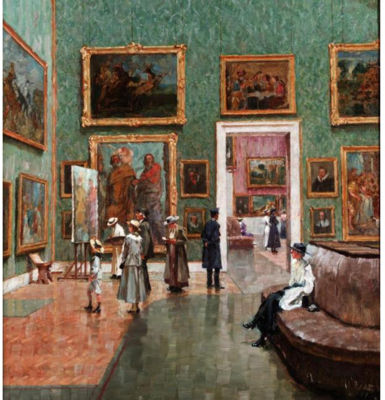 Sample artwork by Charles Vetter (1858 - 1936), known for painting - View similar artists and auction records