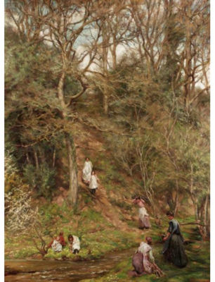 Sample artwork by Edgar Barclay (1842 - 1913), known for painting - View similar artists and auction records