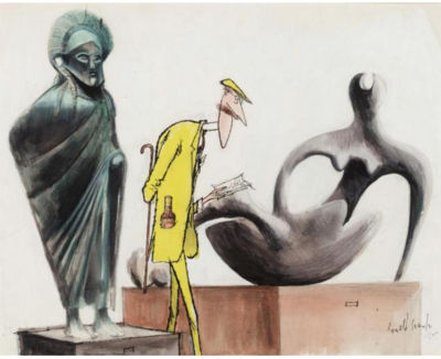 LEMON HART (SCULPTURE) by Ronald William Fordham Searle - Auction record, sale price, and art valuation. Compare with similar artists and explore comparable artworks.