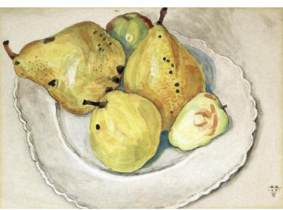 STILL LIFE WITH PEARS