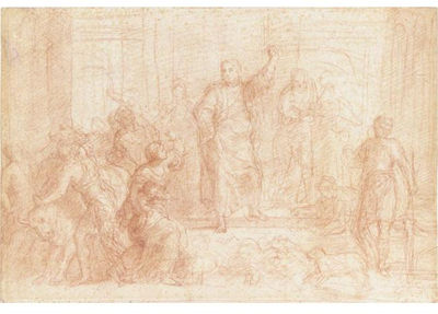 CHRIST DRIVING THE MONEY-CHANGERS FROM THE TEMPLE