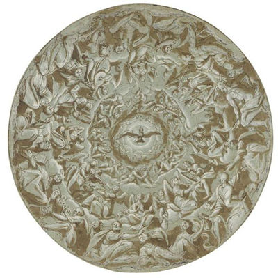 DESIGN FOR A CUPOLA WITH THE HOLY SPIRIT AND CIRCLES OF ANGELS AND SAINTS