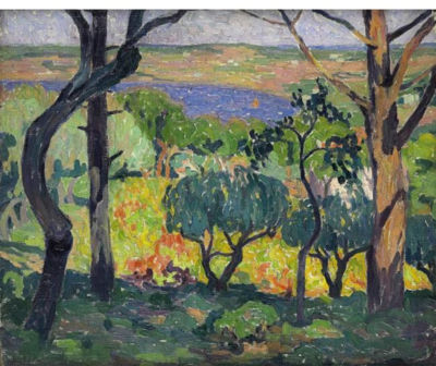 PAYSAGE AUX ARBRES (ST. TROPEZ)