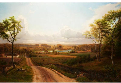 AN EXTENSIVE LANDSCAPE by Nordahl Grove - Auction record, sale price, and art valuation. Compare with similar artists and explore comparable artworks.