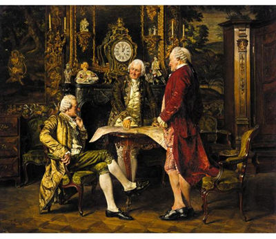 Sample artwork by Carl Wilhelm Anton Seiler (1846 - 1921), known for architecture, history, genre, and portrait painting - View similar artists and auction records