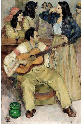 THE FLAMENCO DANCER