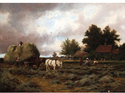 GATHERING HAY