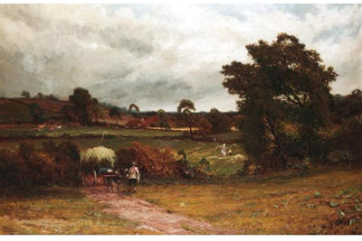 BRINGING HOME THE HAY