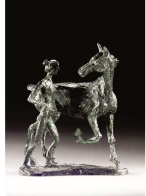 WOMAN AND HORSE