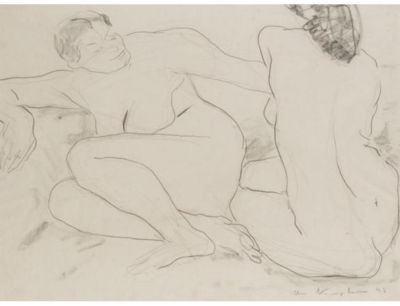 RECLINING FEMALE NUDES