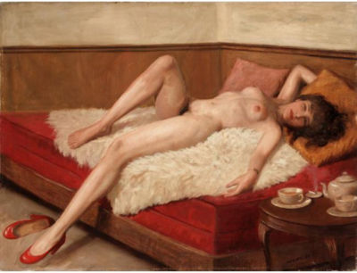RECLINING NUDE