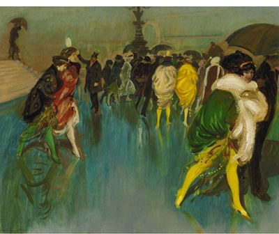 PROMENADE SOUS LA PLUIE