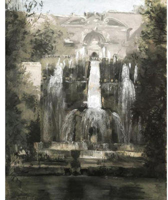 TWO VIEWS OF THE VILLA D'ESTI