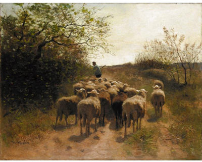 A Sheperd and His Flock