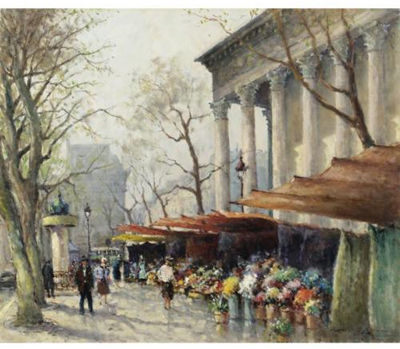 PLACE DE LA MADELEINE ? MARCHE? AUX FLEURS PARIS