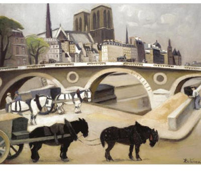Sample artwork by Robert Lotiron (1886 - 1966), known for landscape paintings - View similar artists and auction records