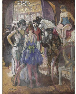 LES COULISSES AU CIRQUE