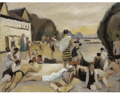LA BAIGNADE by Robert Lotiron - Auction record, sale price, and art valuation. Compare with similar artists and explore comparable artworks.