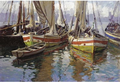 Harbour Scene