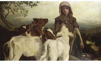 The Farmer's Daughter by Henry Hetherington Emmerson - Auction record, sale price, and art valuation. Compare with similar artists and explore comparable artworks.