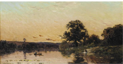 SUNSET RIVER LANDSCAPES (2)