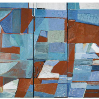 BLUE, WHITE AND RED; BLUE AND RED