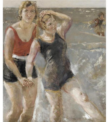 TWO BATHERS