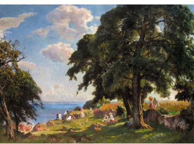 VED ÅRHUS STRAND (ABOVE THE BATHING BEACH, ÅRHUS)
