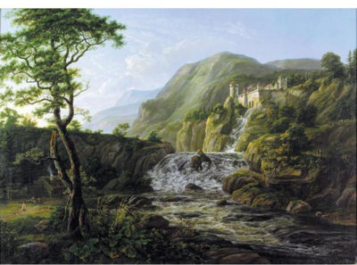Sample artwork by Johan Christian Clausen Dahl (1788 - 1857), known for romantic landscape and marine painting - View similar artists and auction records
