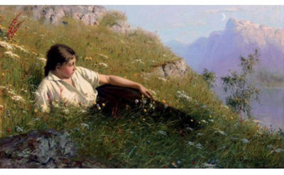 HUILE VED FJORDEN (RESTING BESIDE THE FJORD)