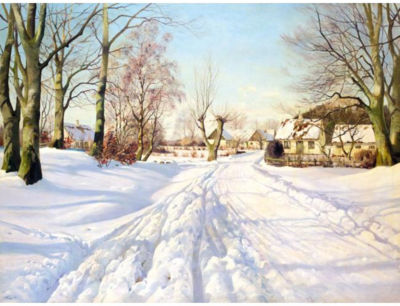 Sample artwork by Harald Julius Niels Pryn (1891 - 1968), known for landscape painting, trees and snowscenes - View similar artists and auction records