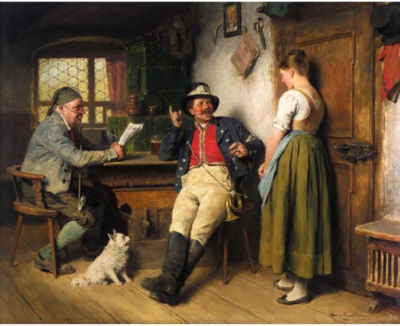 POSTILLON IN DER WIRTSSTUBE (THE MESSENGER'S STORY)
