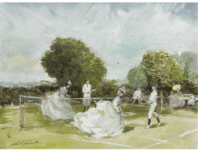 THE TENNIS MATCH