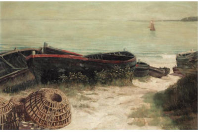 FISHING BOATS by Louis Monro Grier - Auction record, sale price, and art valuation. Compare with similar artists and explore comparable artworks.