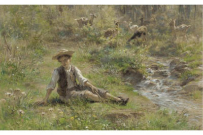 THE DREAMING GOAT HERDER