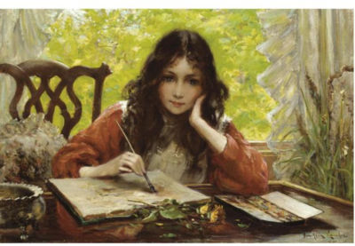 Sample artwork by Davidson Knowles (fl.1879 - 1902), known for painting - View similar artists and auction records