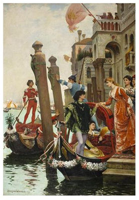 Sample artwork by Jacques Clement Wagrez (1846 or 1850 - 1908), known for painting, decorative arts - View similar artists and auction records
