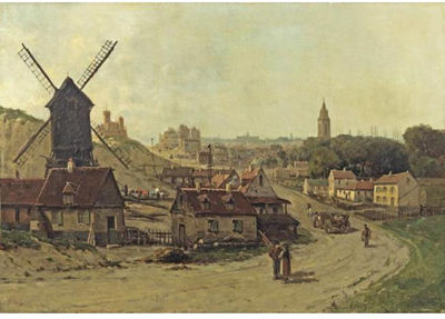 SUR LA BERGE DU PORT D'ANVERS