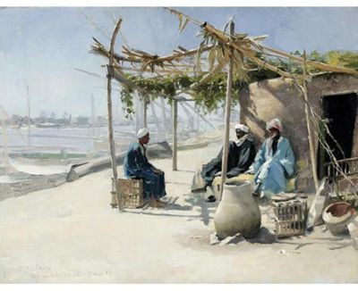 CAFÉ AU BORD DU NIL